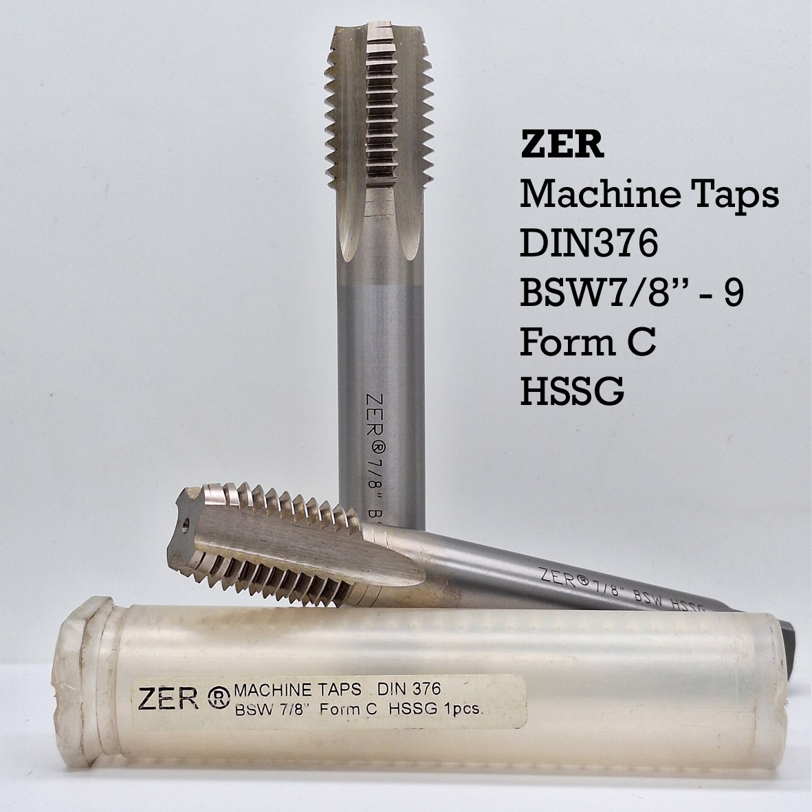 BSW7-8 9 1 قلاویز ماشینی اینچی ZER BSW 7/8" - 9 - Image 1